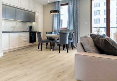 Кварц-виниловый SPC ламинат Kronostep Flooring Wide R 112 Borgo Oak