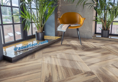 Кварц-виниловый LVT ламинат AquaFloor Parquet Glue / Паркет Глу AF2505 PG